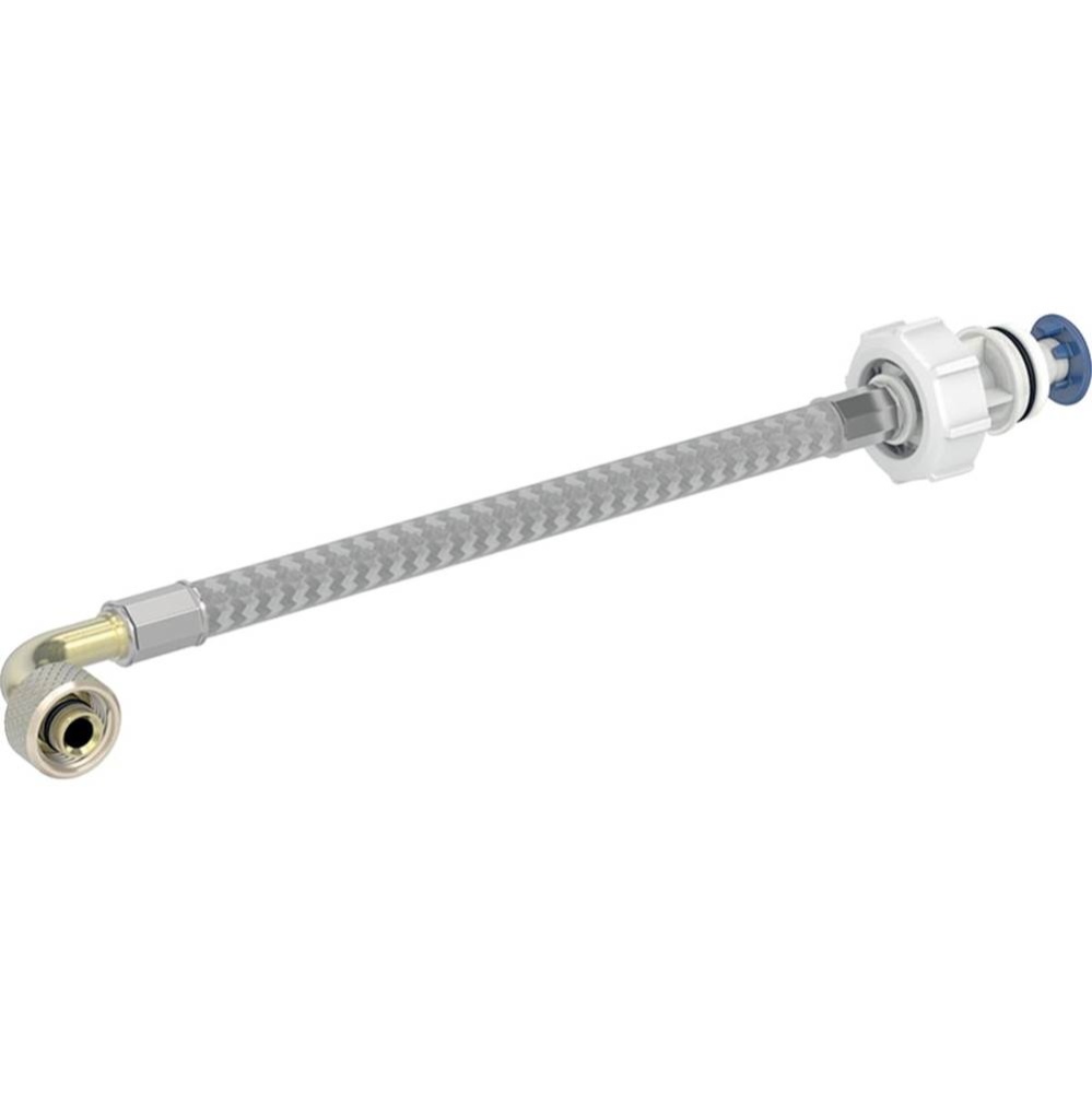 Type 383 Reinforced Hose, Dezincification-resistant, For Kappa Concealed Cistern 15 Cm