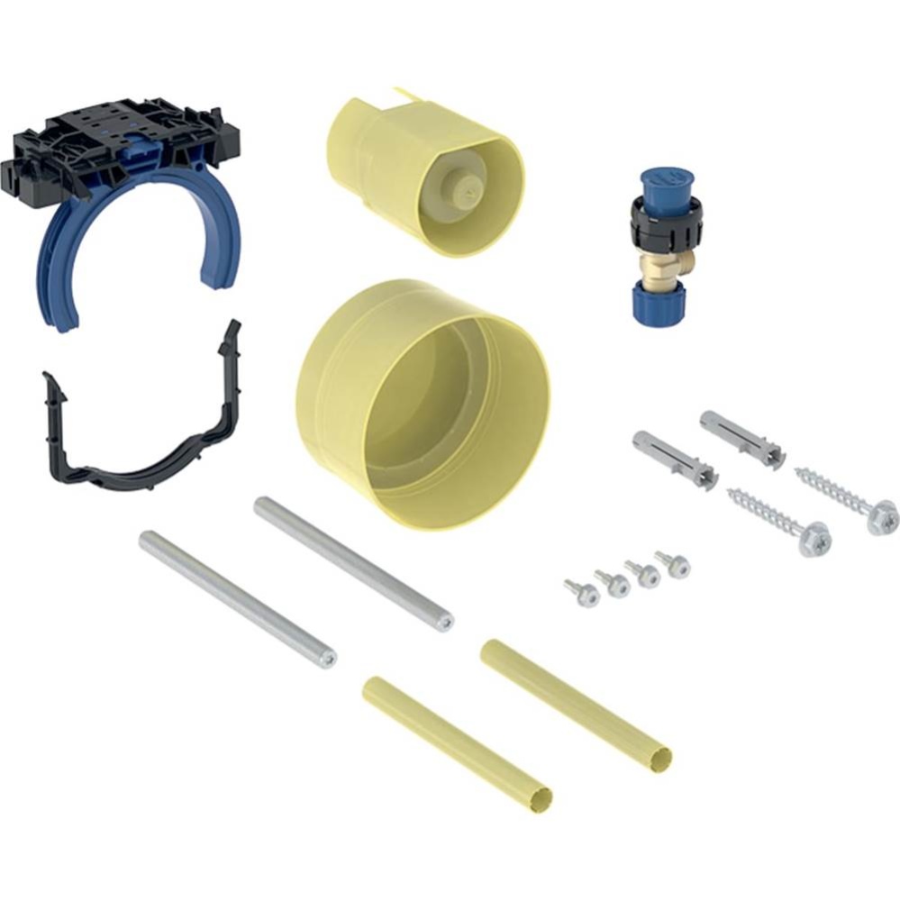Installation accessories for Geberit Duofix element for wall-hung WC, with Sigma concealed cistern
