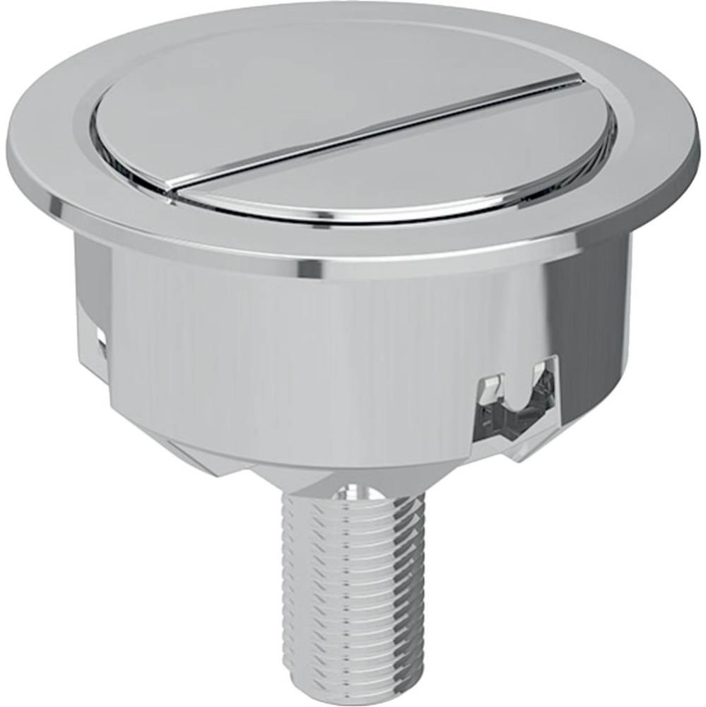 Geberit actuator for flush valve type 290: Model=Dual flush, chrom / glossy
