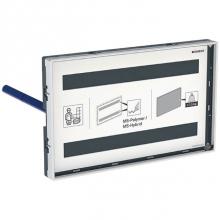 Geberit 115.088.00.1 - Geberit Omega cover plate, surface-even, with sight frame: customised