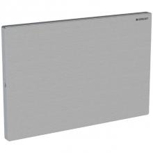 Geberit 115.764.FW.1 - Geberit Sigma cover plate, screwable: brushed, easy-to-clean coated