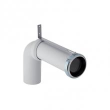 Geberit 152.647.00.1 - Geberit connection bend 90-degree set with extension: D.110mm