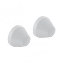 Geberit 217.713.46.1 - Geberit set of cover caps (2 pc.): chrom / matt