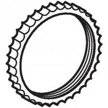 Geberit 241.857.00.1 - Geberit counternut made of plastic