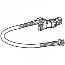 Geberit 242.824.00.1 - Geberit reinforced braided hose for hydraulic servo lifter, for Sigma concealed cistern 12 cm