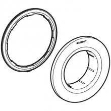 Geberit 242.961.11.1 - Geberit collar for Type 01 remote flush actuator, round, concealed actuator: white alpine