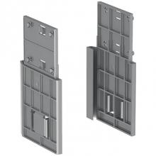 Geberit 243.447.JF.1 - Extension set side cladding for Geberit Monolith sanitary module for WC and bidet (2 pc.): mid-gre