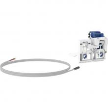 Geberit 115.955.00.6 - Wc Flush Control With Electronic Flush Actuation, Mains Operation, Dual Flush, For External Push-B