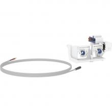 Geberit 115.862.00.6 - Wc Flush Control With Electronic Flush Actuation, Mains Operation, Dual Flush, For External Push-B