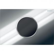 Geberit 115.908.KH.6 - Geberit electronic WC flush control, battery operation, for Sigma concealed cistern 12 cm, with Si