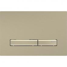 Geberit 115.672.QF.2 - Geberit Sigma50 actuator plate for dual flush, square, metal colour brass-coloured: Base plate and