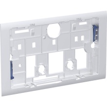 Geberit 245.735.JQ.1 - Geberit mounting frame for Sigma70 actuator plate, square, matt chrome