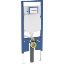 Geberit 111.798.00.2 - Geberit Duofix element for wall-hung WC, 120 cm, with Sigma concealed cistern 8 cm, for wood frame