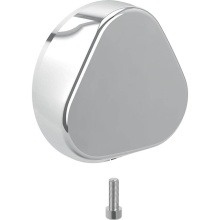 Geberit 240.702.21.1 - Geberit actuator rosette for bathtub drain with turn handle, brass