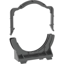 Geberit 240.401.00.2 - Pipe Bracket For Connection Bend For Wc, Fastening Distance 49 / 77 Mm
