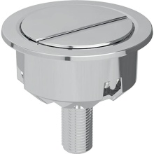 Geberit 243.627.21.1 - Geberit actuator for flush valve type 290: Model=Dual flush, chrom / glossy