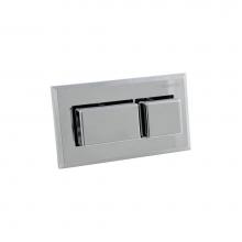 Geberit 116.052.21.1 - Geberit remote flush actuation, square design, pneumatic, for dual flush, concealed actuator, prot