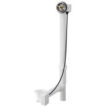 Geberit 150.184.00.1 - Geberit bathtub drain with turn handle, d52, length 76 cm, PP: D.38mm