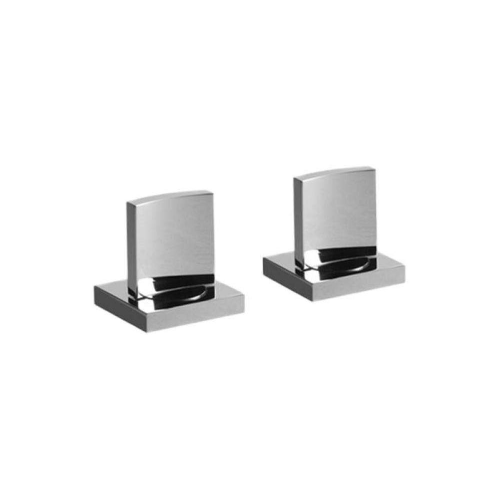 Sade/Targa Widespread Lavatory Faucet Handle Set - Deck-Mounted