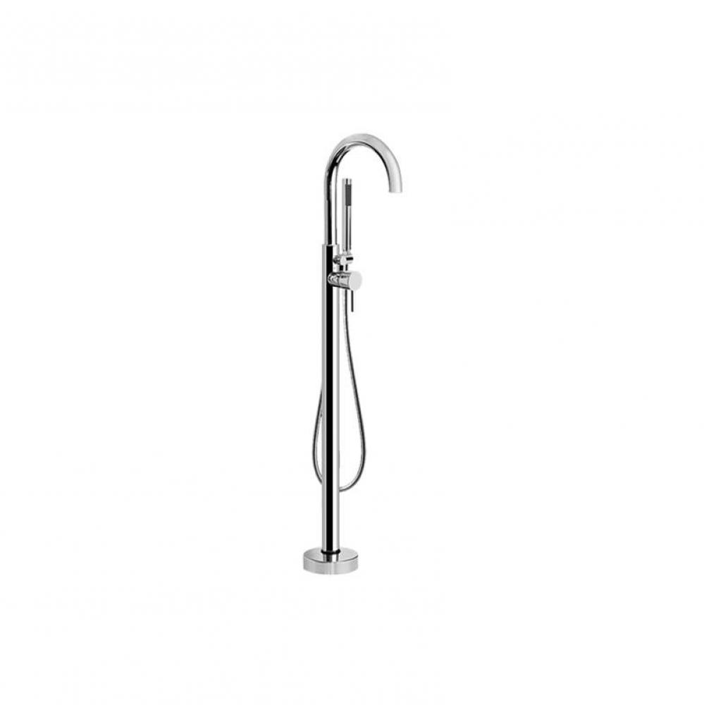 M.E. Floor-Mounted Exposed Tub Filler