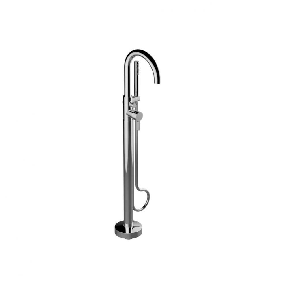 Terra Floor-Mounted Tub Filler - Rough and Trim