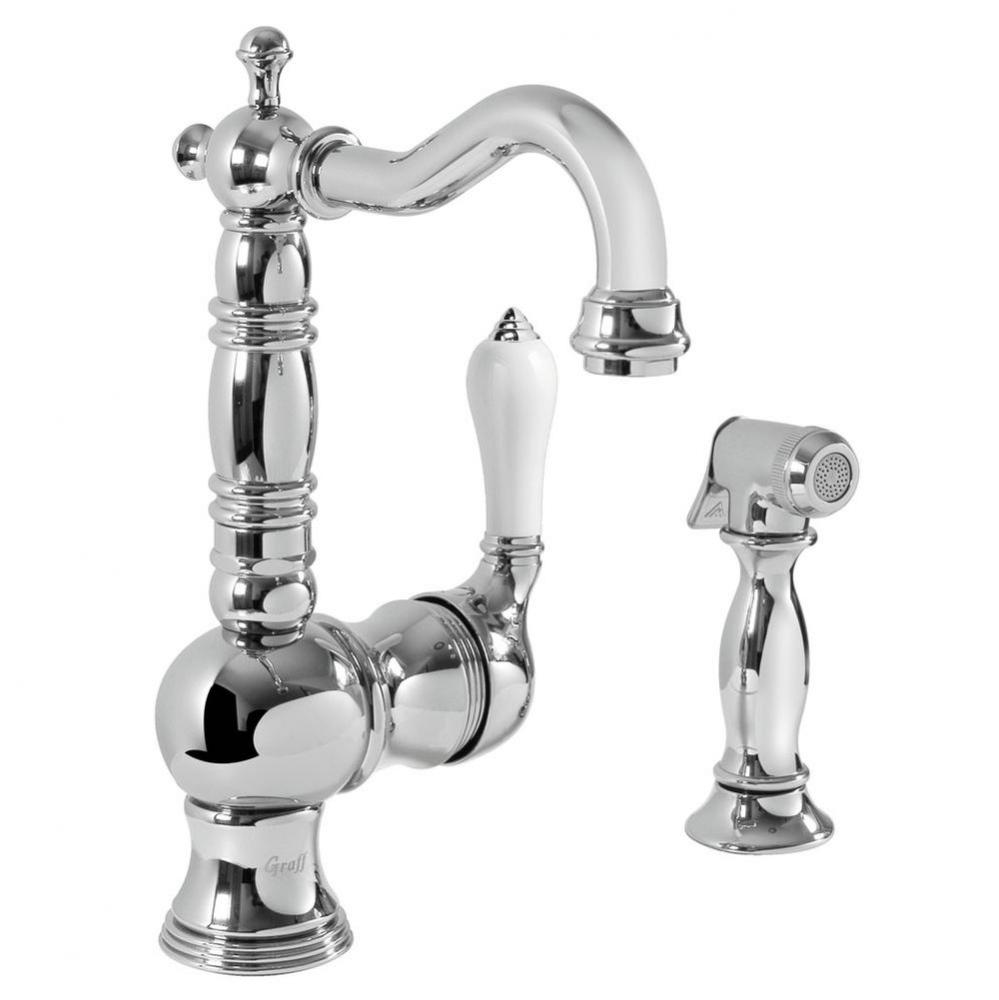 Adley Prep Faucet w/Side Spray