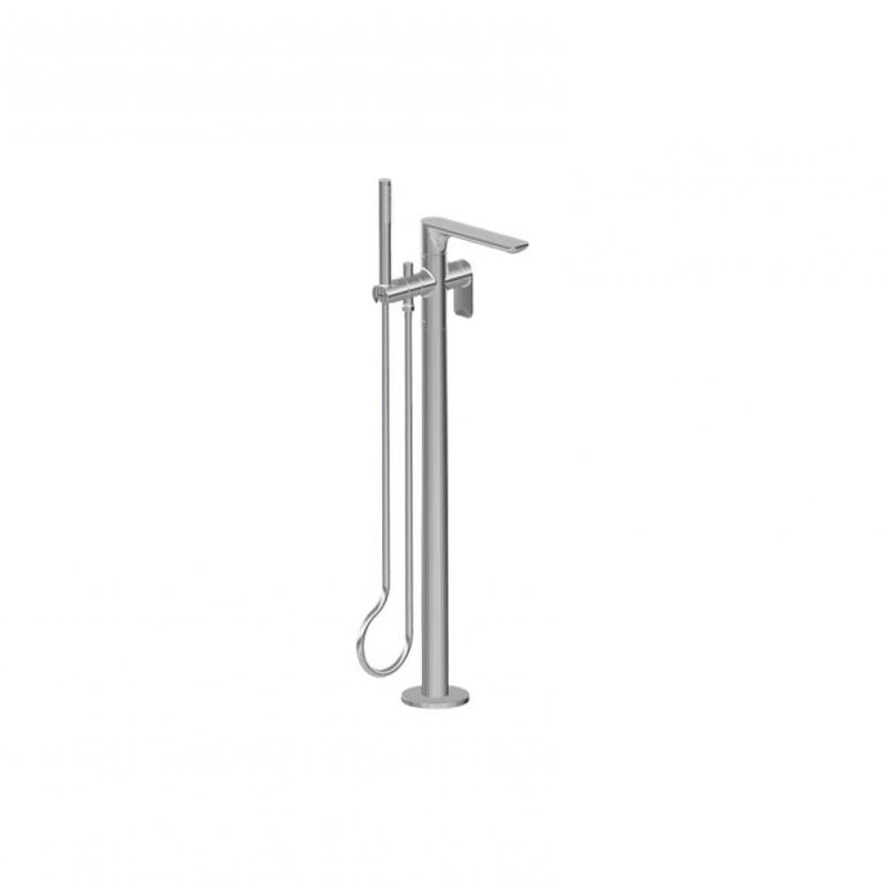 Sento Floor-Mounted Tub Filler - Trim Only