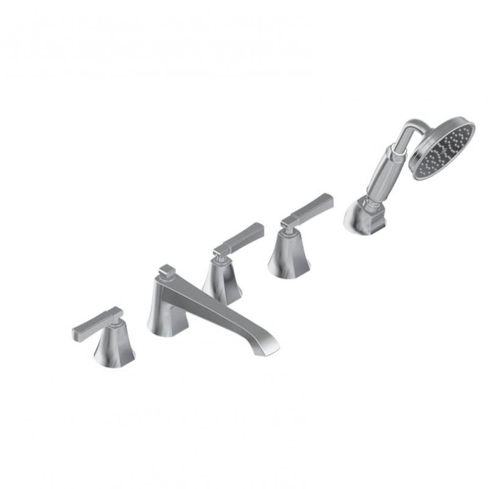 Finezza DUE Roman Tub Set w/Handshower w/Lever Handle (Rough and Trim)