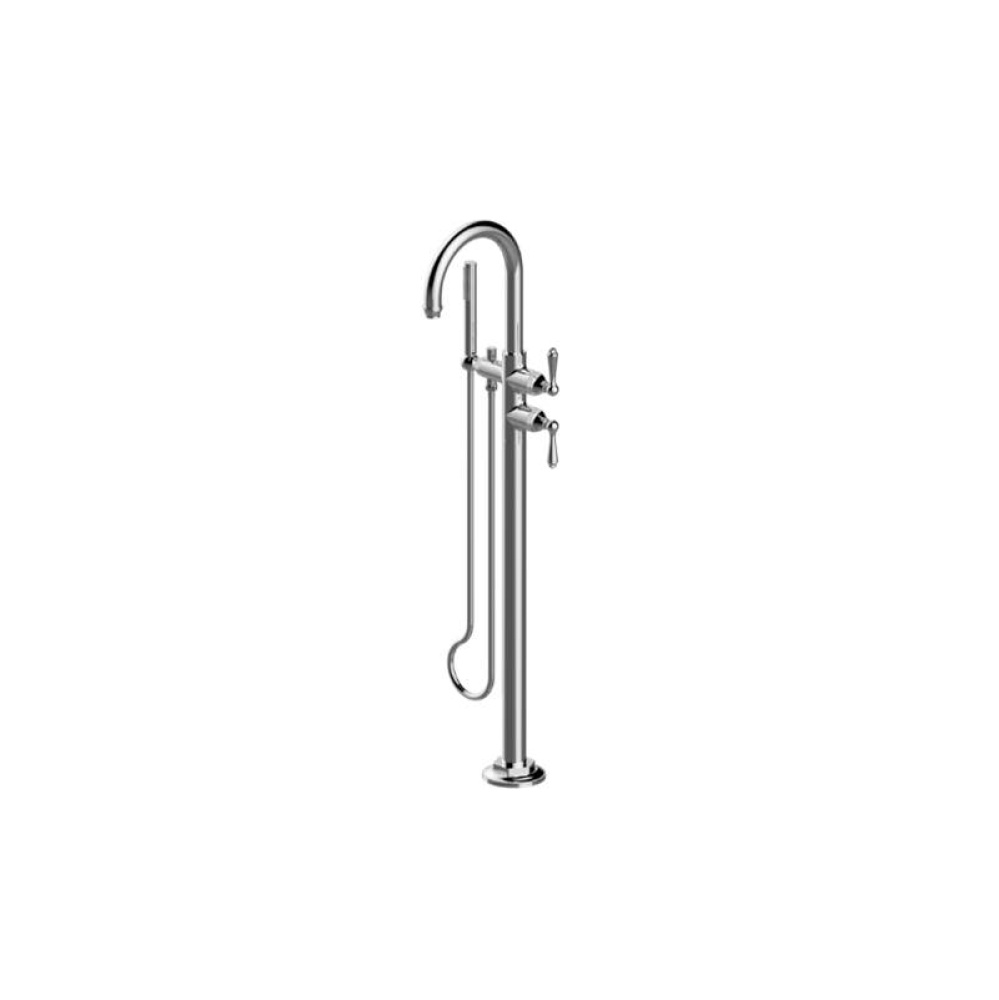 Camden Floor-Mounted Tub Filler (Rough and Trim)