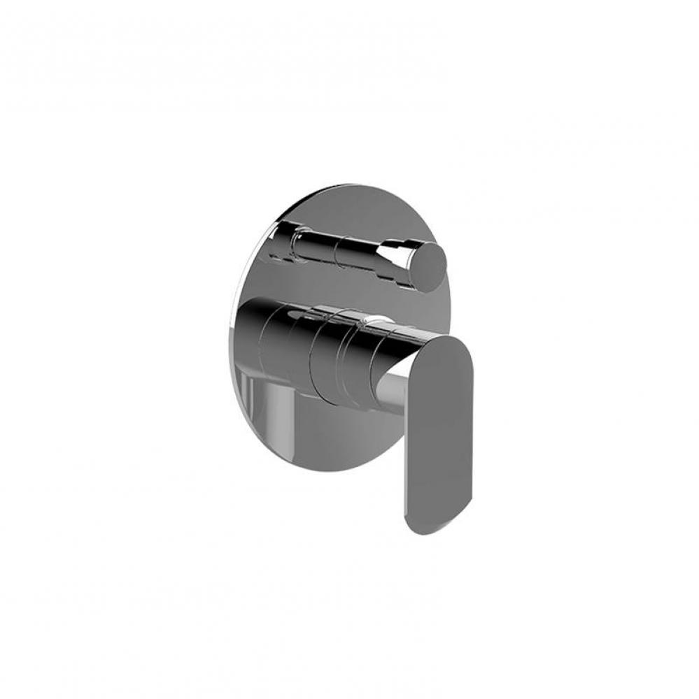Phase Pressure Balancing Valve Trim with Handle and Diverter (Trim)