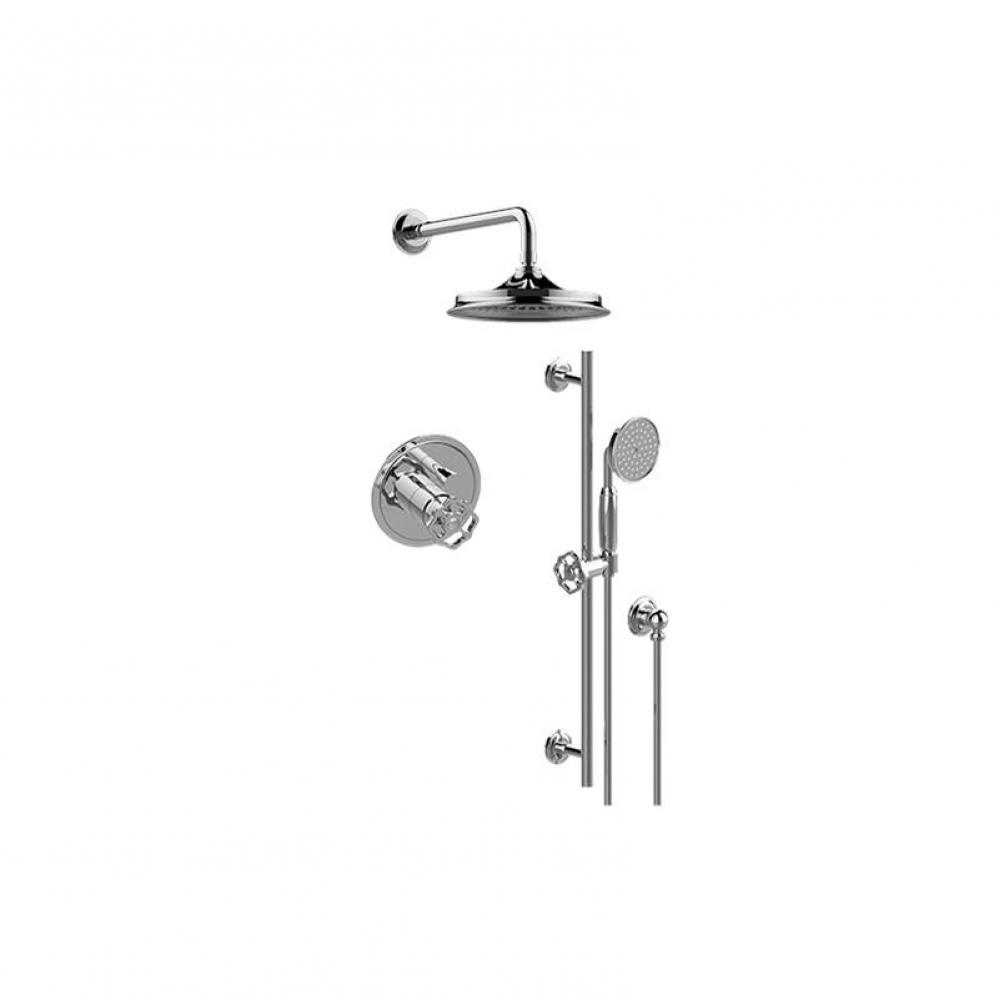 Contemporary Pressure Balancing Shower Set (Rough & Trim)