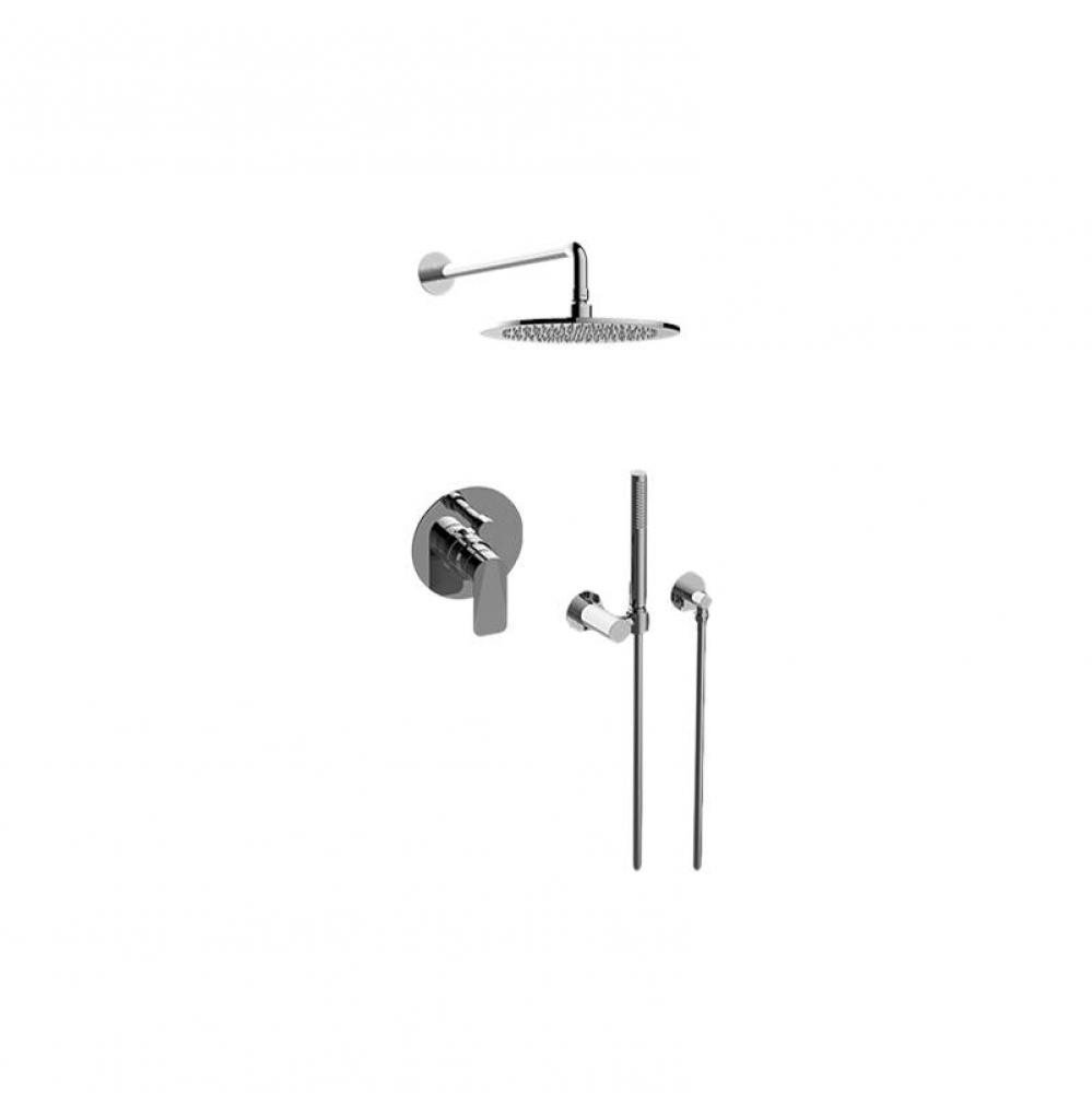 Contemporary Pressure Balancing Shower Set (Rough & Trim)