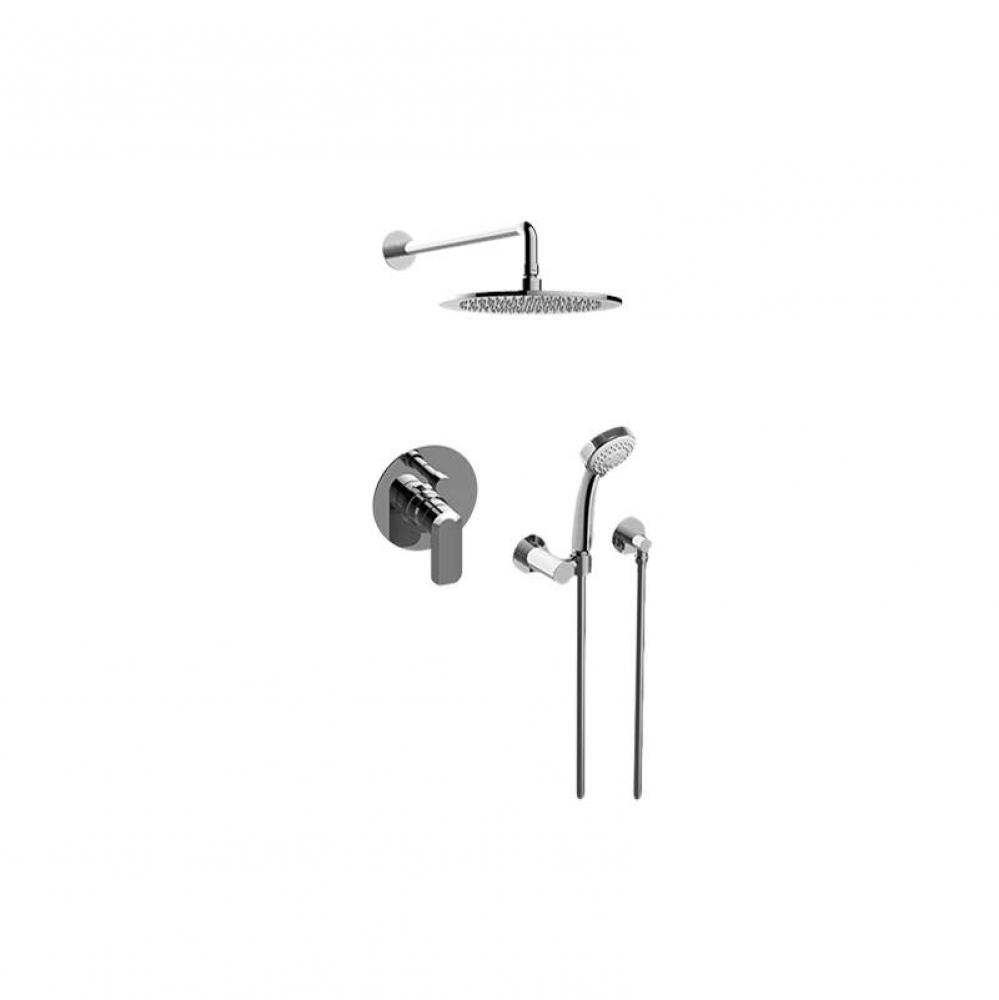 Contemporary Pressure Balancing Shower Set (Rough & Trim)