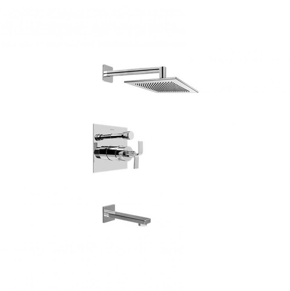 Contemporary Pressure Balancing Shower Set (Trim Only)