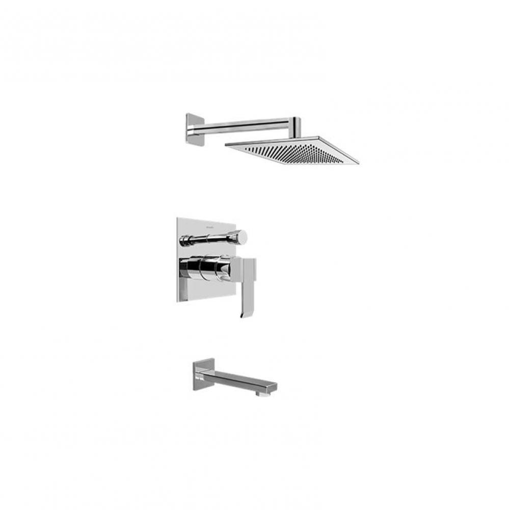 Contemporary Pressure Balancing Shower Set (Rough & Trim)