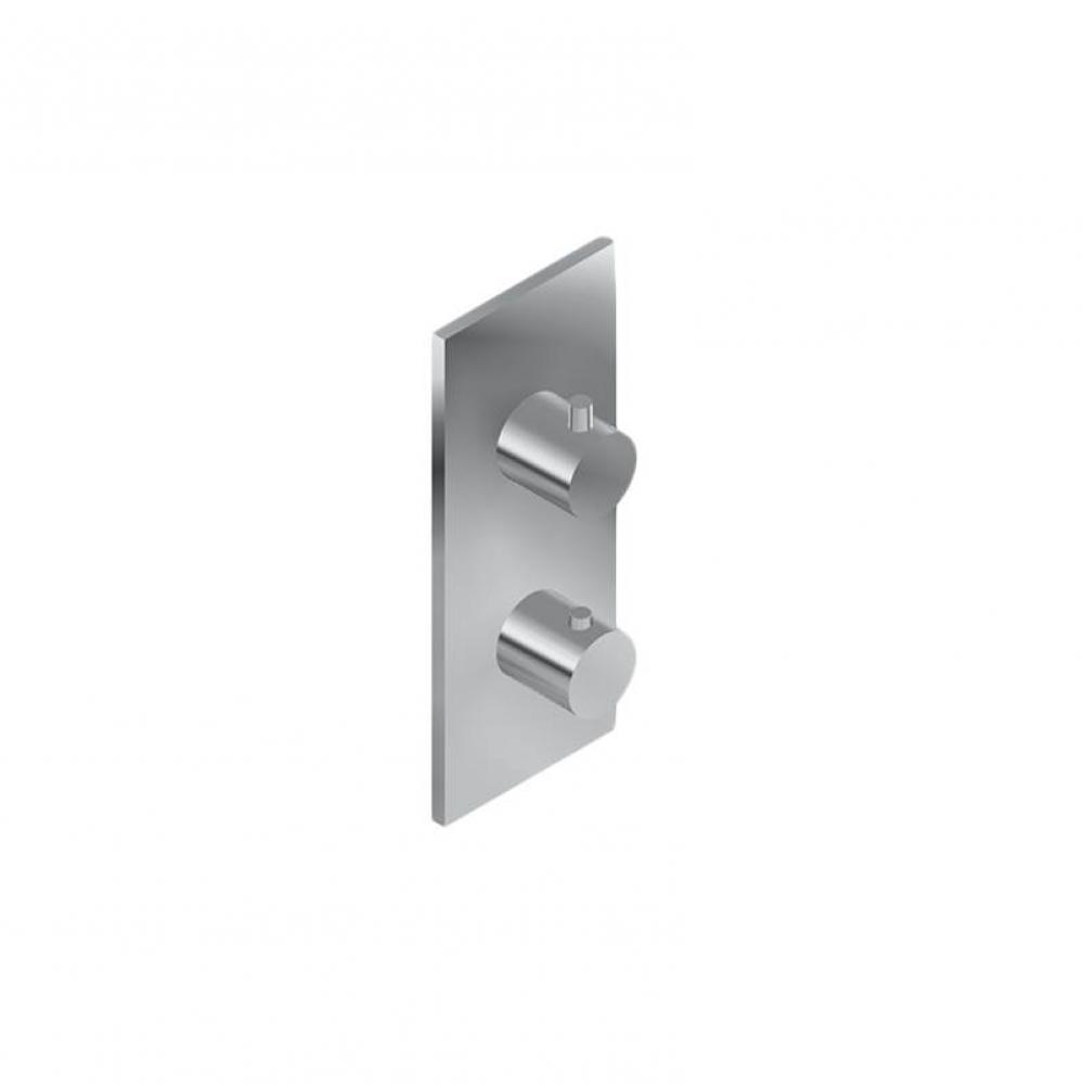 M-Series Square M-Series Valve Trim with Two Handles