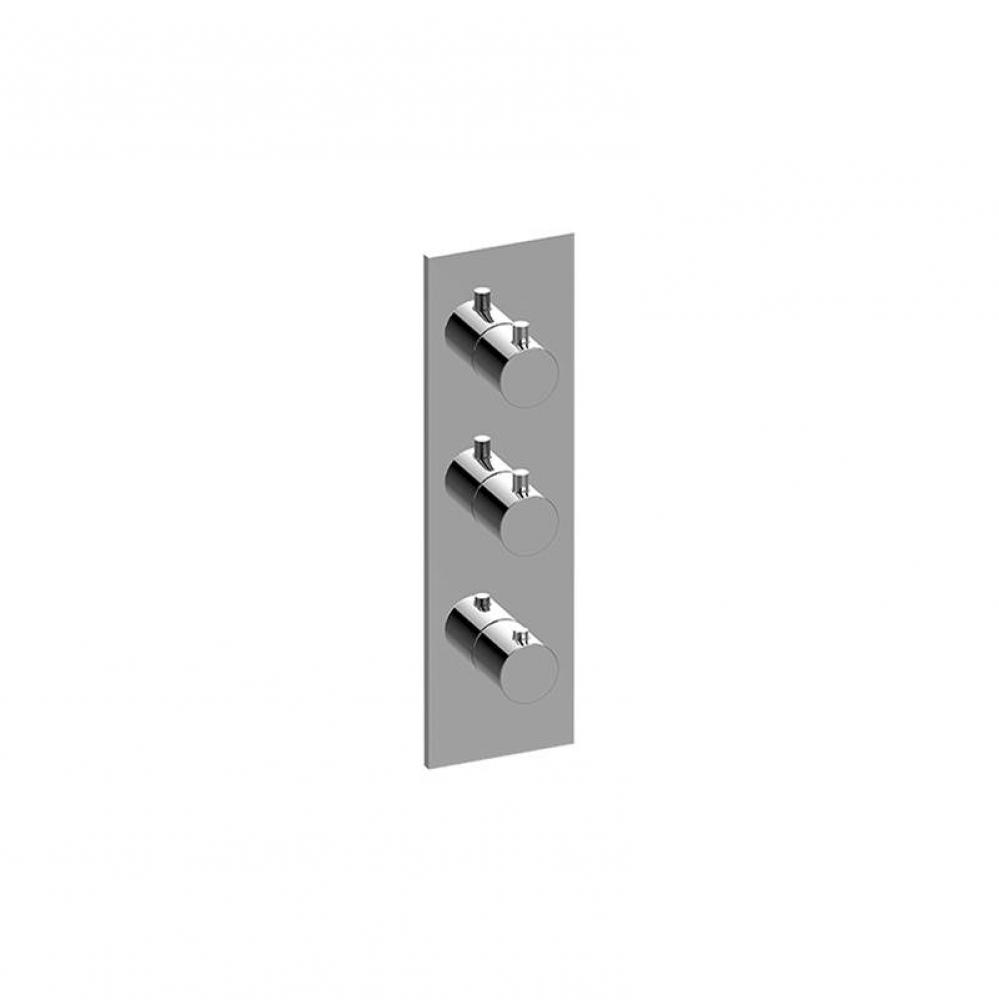 M.E. Square M-Series Valve Trim with Three Handles