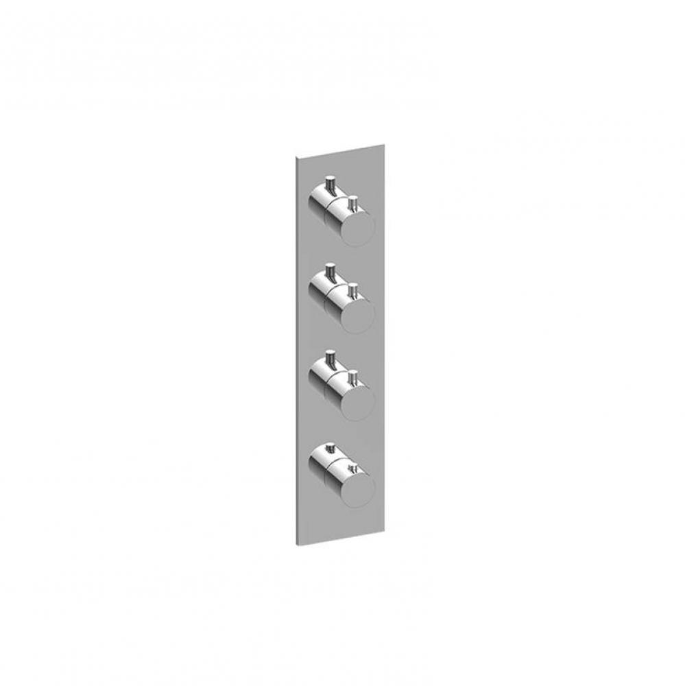 M.E. Square M-Series Valve Trim with Four Handles