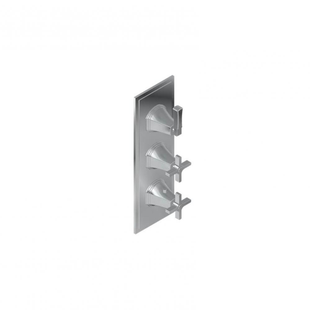 Finezza UNO M-Series Valve Trim with Three Handles