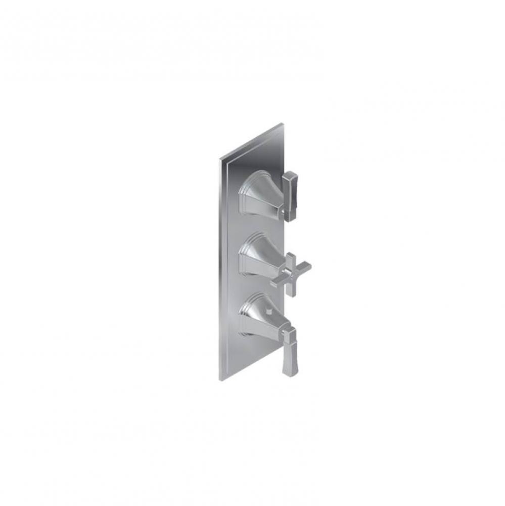Finezza UNO M-Series Valve Trim with Three Handles