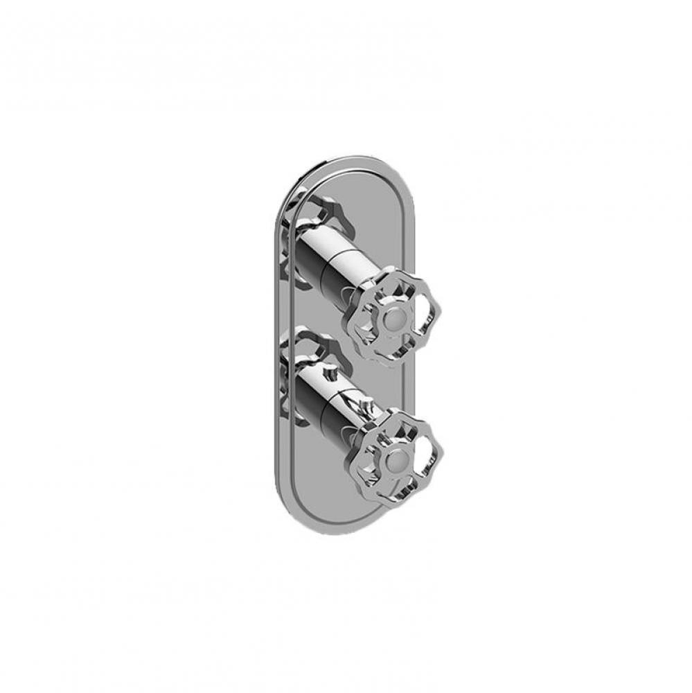 Vintage Traditional M-Series Valve Trim with Two Handles