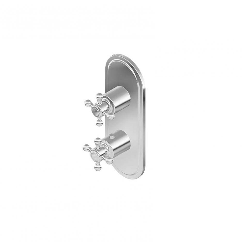 Adley Traditional M-Series Valve Trim with Two Handles