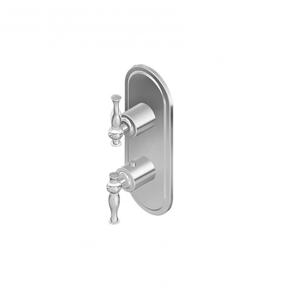 Lauren Traditional M-Series Valve Trim with Two Handles