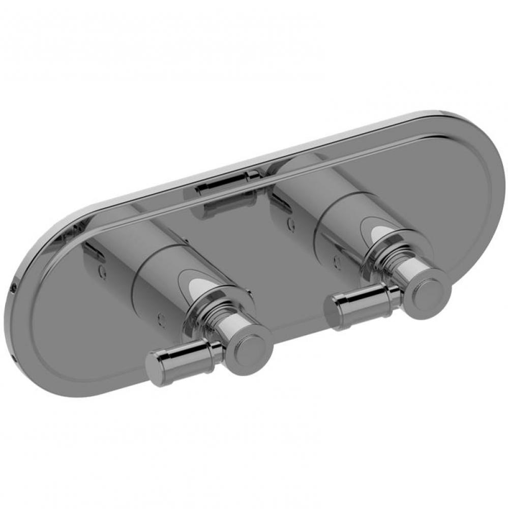 Bali Traditional M-Series Valve Trim with Two Handles (Horizontal Orientation)