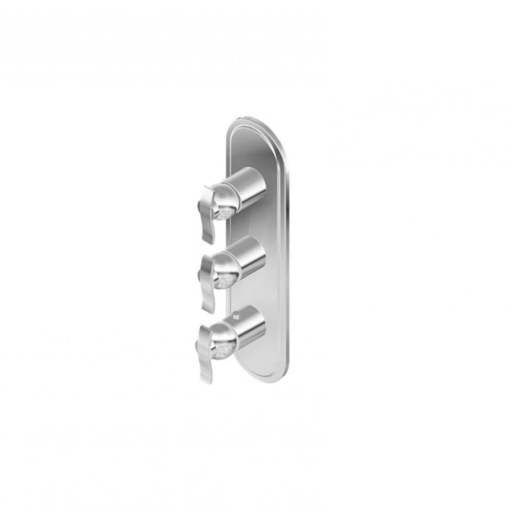 Bali Traditional M-Series Valve Trim with Three Handles
