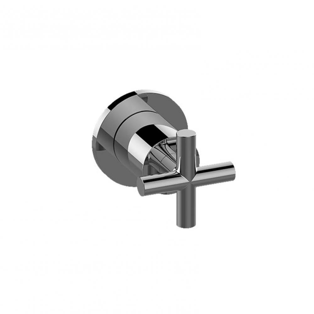 M.E./Terra Round M-Series 2-Way Diverter Valve Trim with Handle