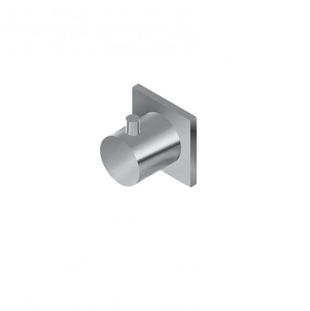 M-Series Square Stop/Volume Control Trim Plate and Handle