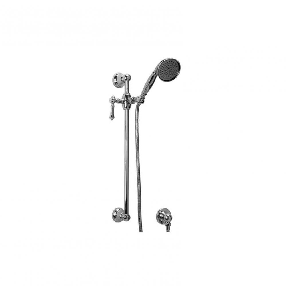 Adley Traditional Handshower w/Wall-Mounted Slide Bar