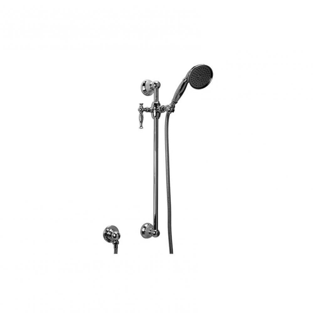 Lauren Traditional Handshower w/Wall-Mounted Slide Bar