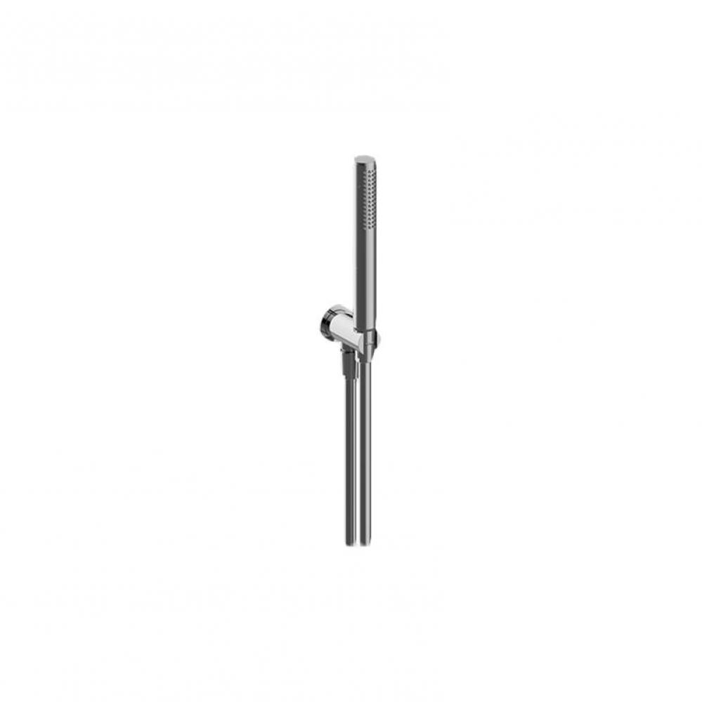 Contemporary Handshower Set w/Wall Bracket and Integrated Wall Supply Elbow